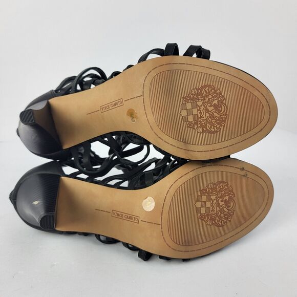 Vince Camuto Alaizah Braided Caged Woman's Sandal Back Size 9 US 40 EU - Picture 12 of 12